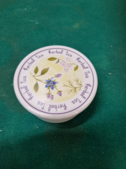 dekschaaltje herbal tea porselein, Ophalen of Verzenden