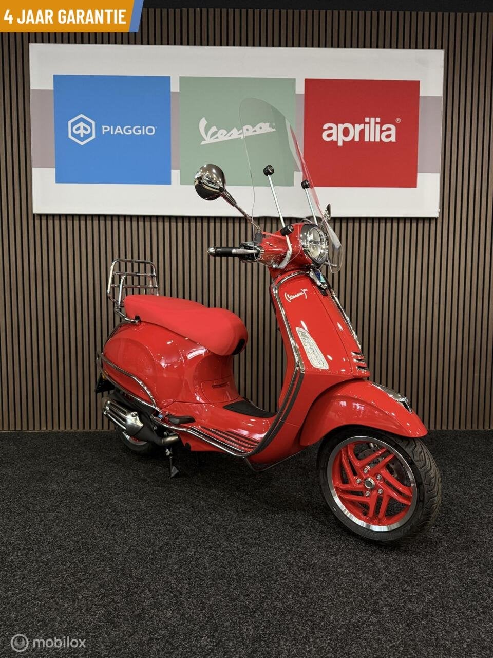 Vespa Primavera RED 2026 4 jaar fabrieksgarantie, Gebruikt, Overige modellen