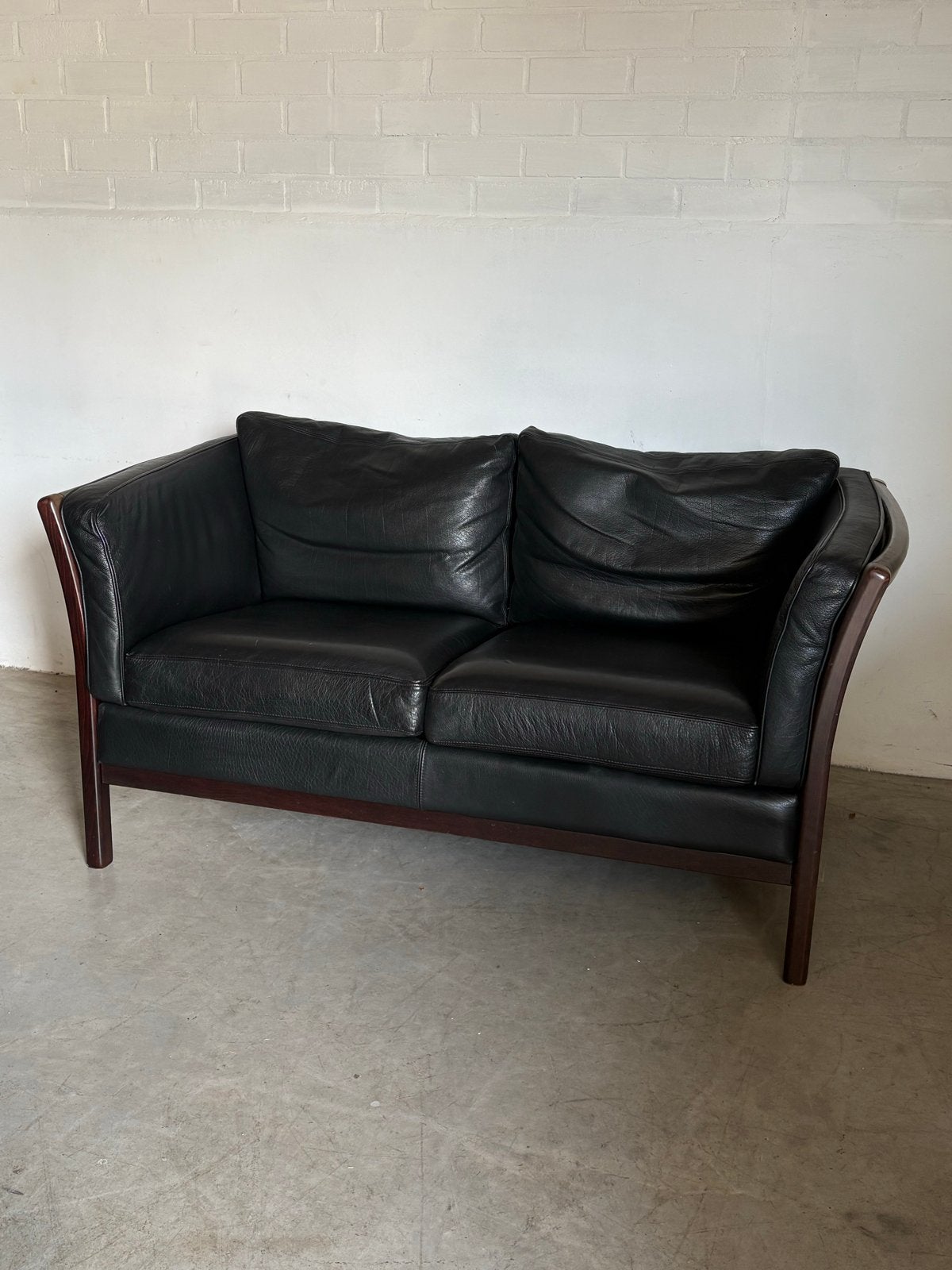Vintage bankje, Ophalen, Gebruikt, 150 tot 200 cm, Tweepersoons