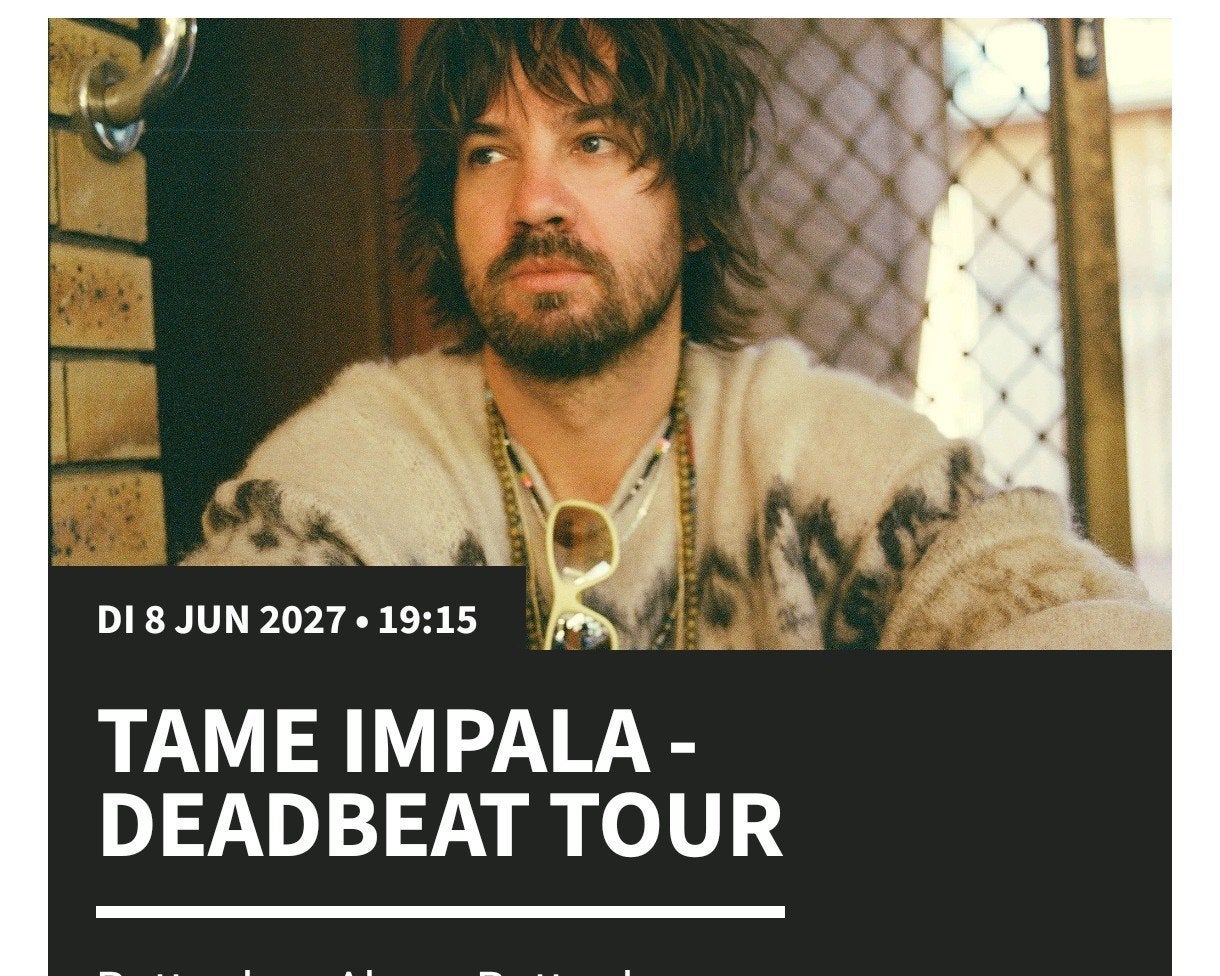 2 tame impala staanplaats tickets 8 juni, Twee personen, Juni