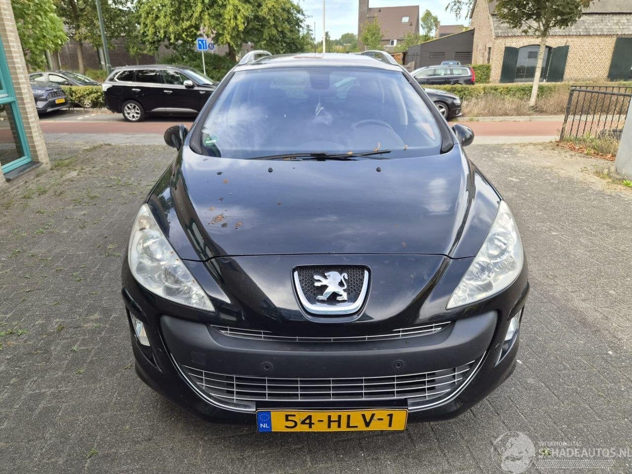 Peugeot 308 1.6 VTI XS (bj 2009), Auto diversen, Schadeauto's, Webaccessibility@stellantis.com, Stellantis N.V., Zwart, Stationwagon