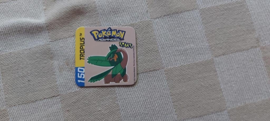 pokemon magneet panini staks 2003 Trophius fraai, Ophalen of Verzenden, Nieuw, Overige typen