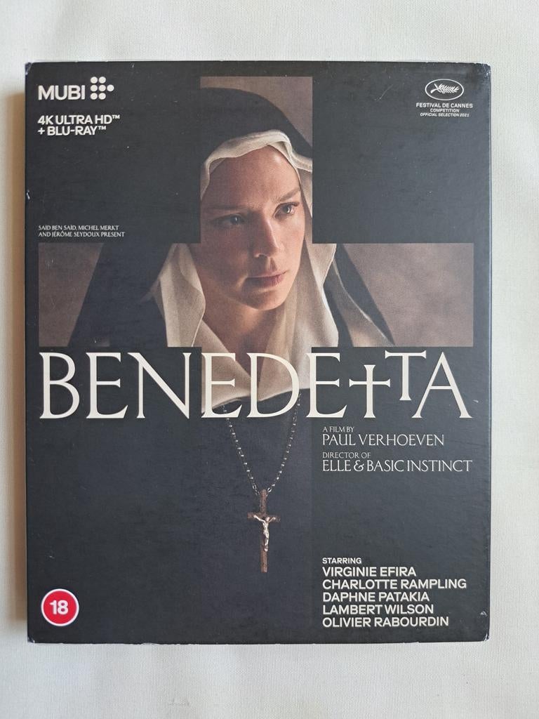 Benedetta [MUBI 4K Ultra HD + Blu-ray] - Paul Verhoeven, Cd's en Dvd's, Blu-ray, Ophalen of Verzenden, Zo goed als nieuw, Drama