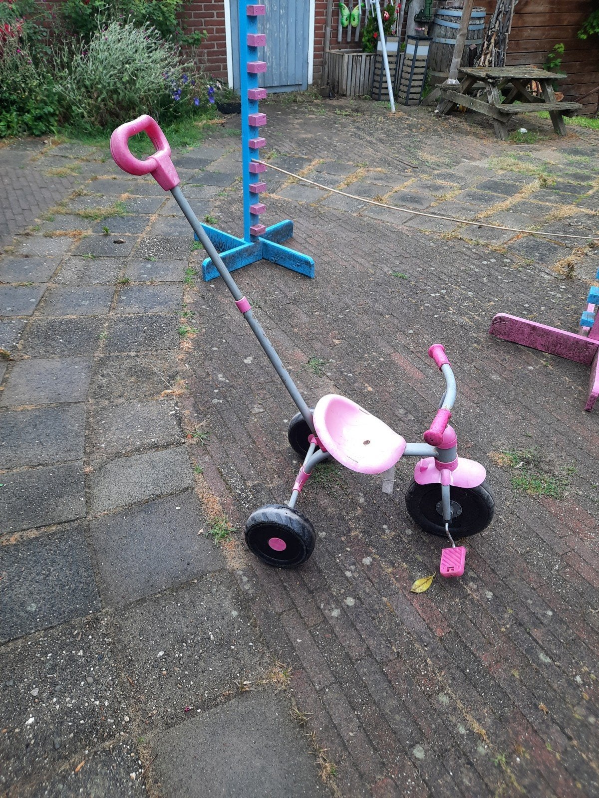 Te koop kinder driewieler, Ophalen of Verzenden, Gebruikt, Trapvoertuig