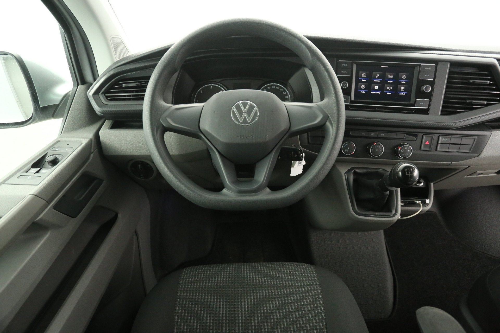 Volkswagen Transporter 2.0 TDI L1H1 140PK | Marge | Airco |, Voorwielaandrijving, Stof, Gebruikt, Euro 6