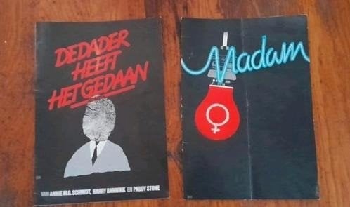 2 Programma boeken Decider heeft het gedaan en Madam, Boeken, Ophalen of Verzenden, Gelezen, Annie mg schmidt, Overige typen