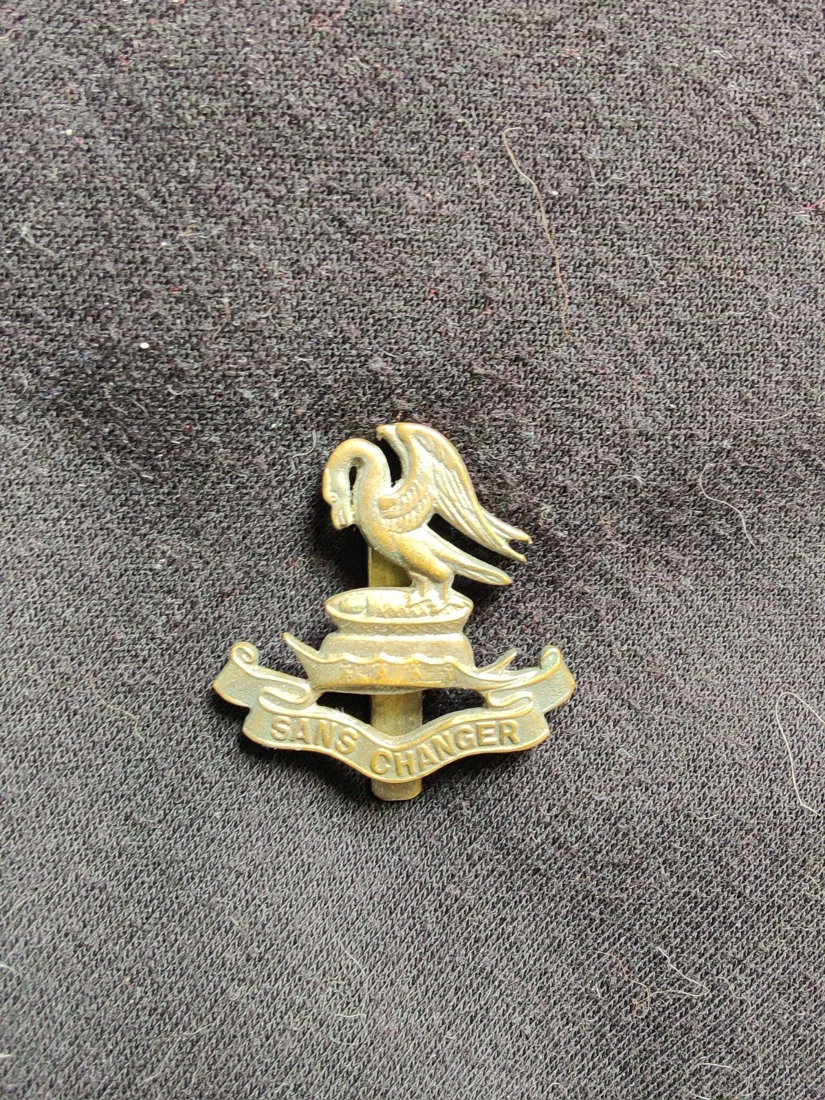 Originele WW1 Capbadge Liverpool Pals., Ophalen of Verzenden, Landmacht, Engeland, Embleem of Badge