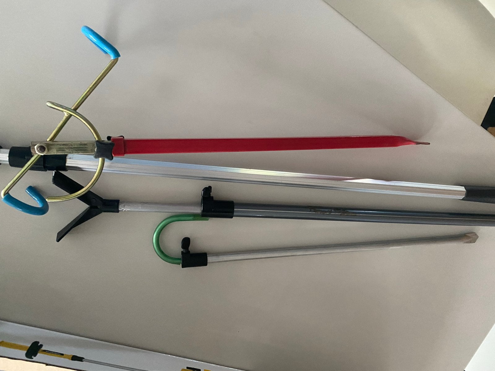 Hengelsteunen en parapluhouder voor vissen, Ophalen of Verzenden, Gebruikt, Overige typen