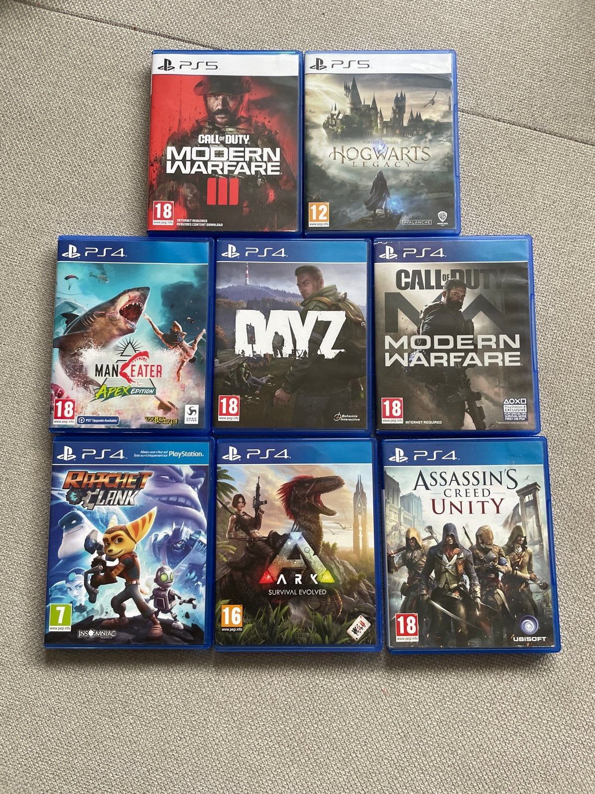 PS4 en PS5 spellen - Diverse titels, Online, Gebruikt, Vanaf 18 jaar, Overige genres