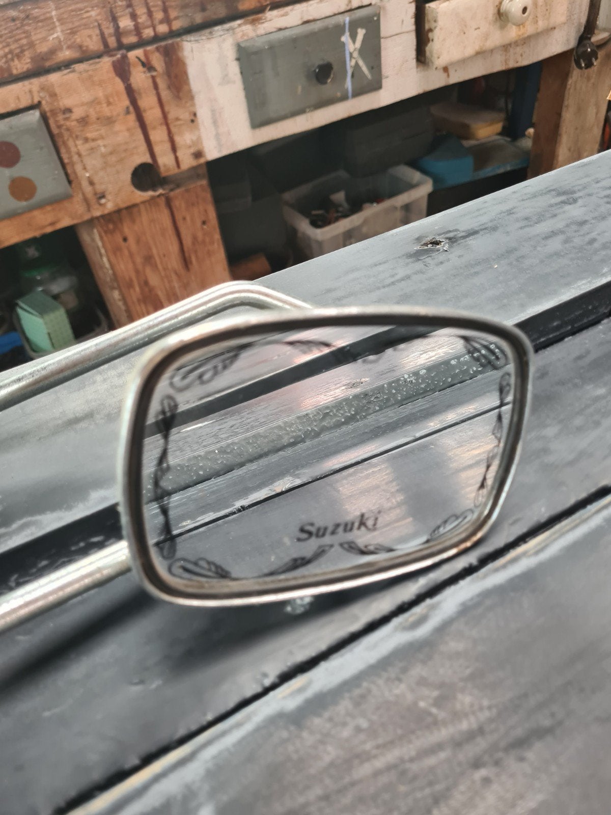 suzuki originele spiegels, Ophalen of Verzenden, Gebruikt