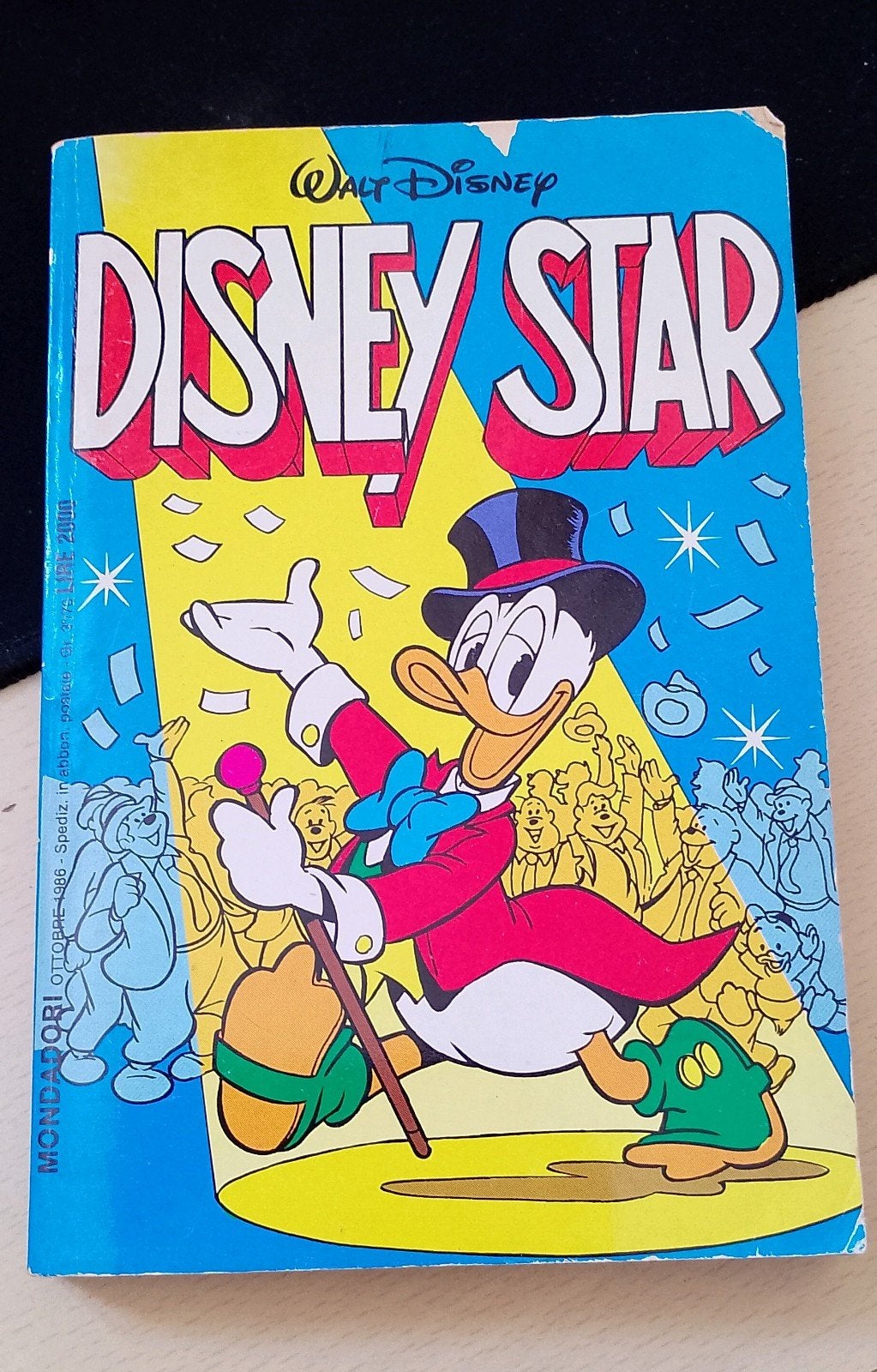 Donald duck in het Italiaans, Boeken, Stripboeken, Gelezen, Ophalen of Verzenden, Walt Disney, Eén stripboek