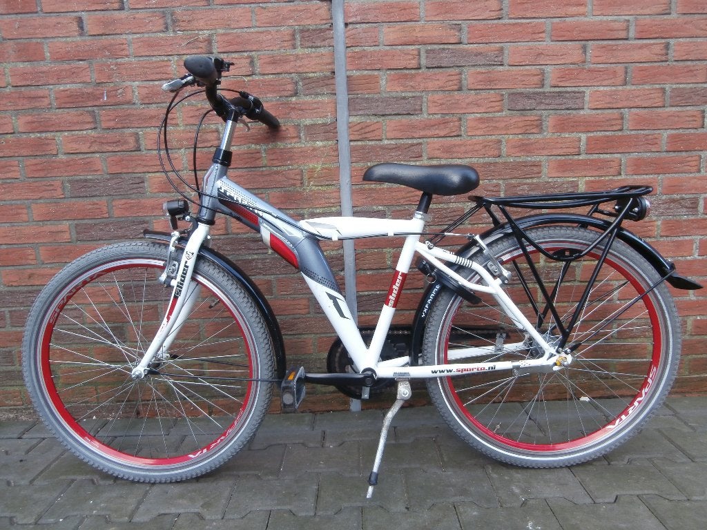 Mooie Sparta Slider jongensfiets 24 inch. 3 versnellingen, Ophalen, Terugtraprem, Sparta, Versnellingen