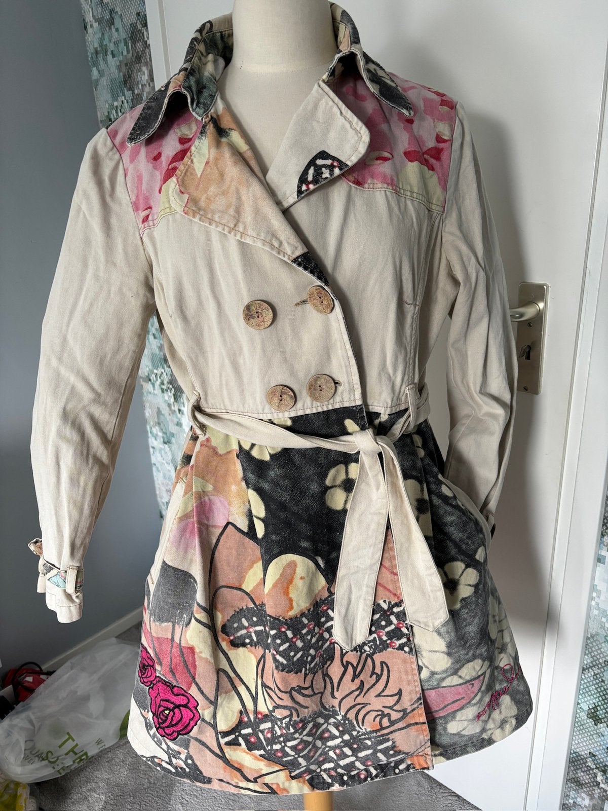 Gave zgan zomerjas v Desigual 42/44 apart en kleurig, Ophalen of Verzenden, Zo goed als nieuw, Maat 42/44 (L)