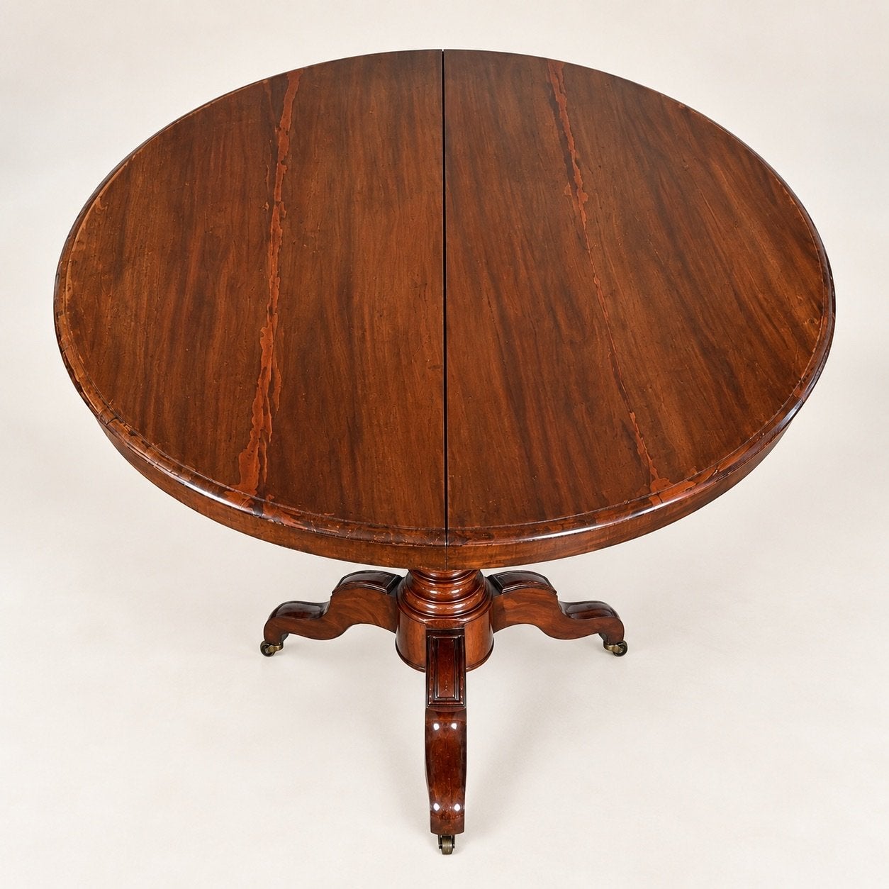 Gratis Mahoniehouten Ronde Tafel - 125 cm, Ophalen