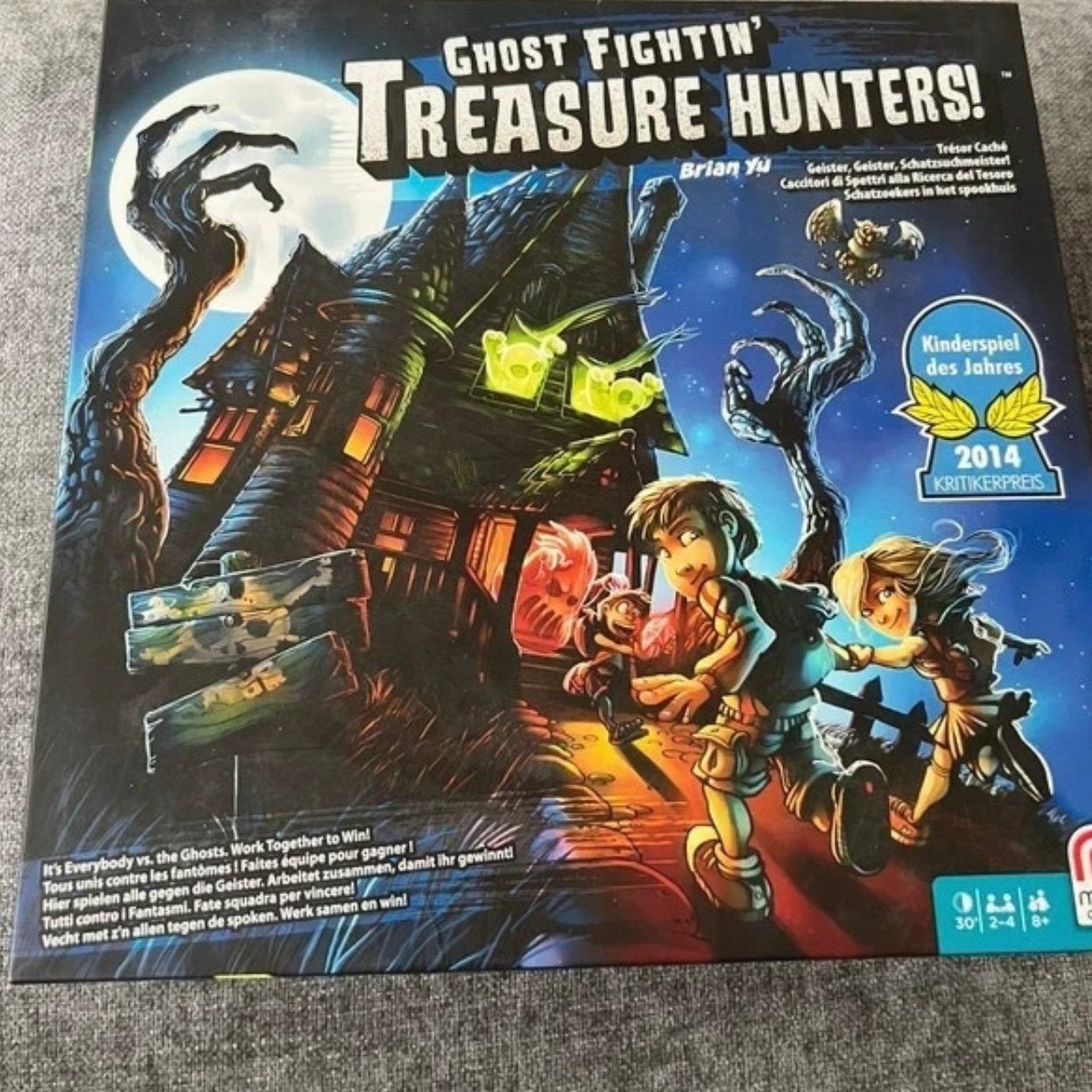 Mattel Games Ghost Fightin’ treasure hunters bordsp, Ophalen of Verzenden, Zo goed als nieuw
