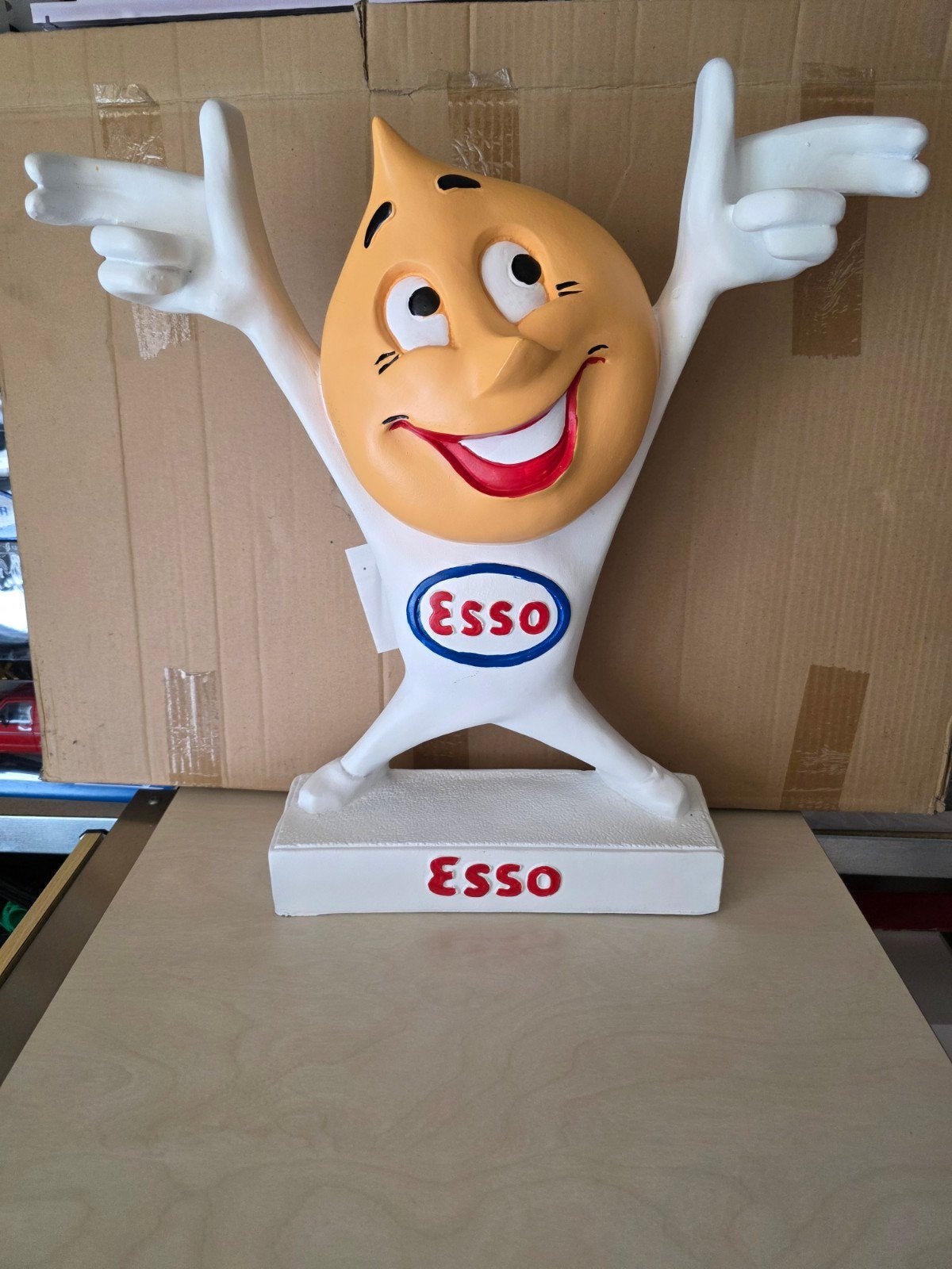 Retro Esso Herr Tropf 50cm hoog, Ophalen of Verzenden, Gebruikt