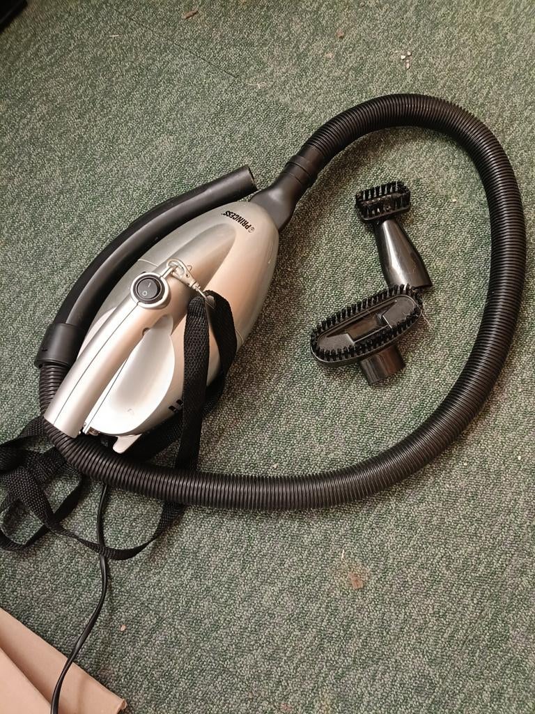 Princess Kruimeldief / Handstofzuiger met accessoires, Gebruikt, Kruimeldief, Ophalen of Verzenden, Minder dan 1200 watt