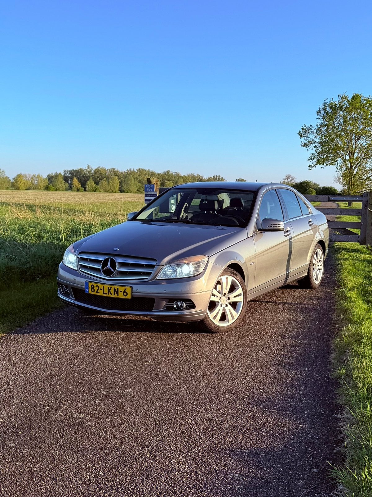 Mercedes-Benz C200 CDI 2010 AUT, Auto's, Mercedes-Benz, Automaat, Euro 5, 1800 kg, Zwart