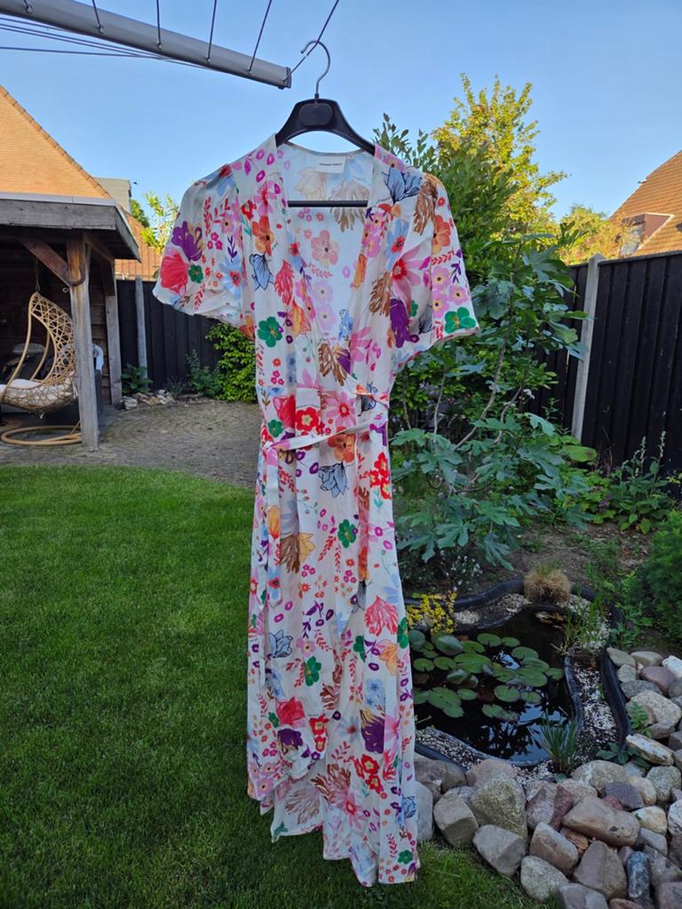 Fabienne Chapot Bloemen Maxi Jurk Maat M, Kleding | Dames, Jurken, Maat 38/40 (M), Overige kleuren, FABIENNE CHAPOT, Ophalen of Verzenden