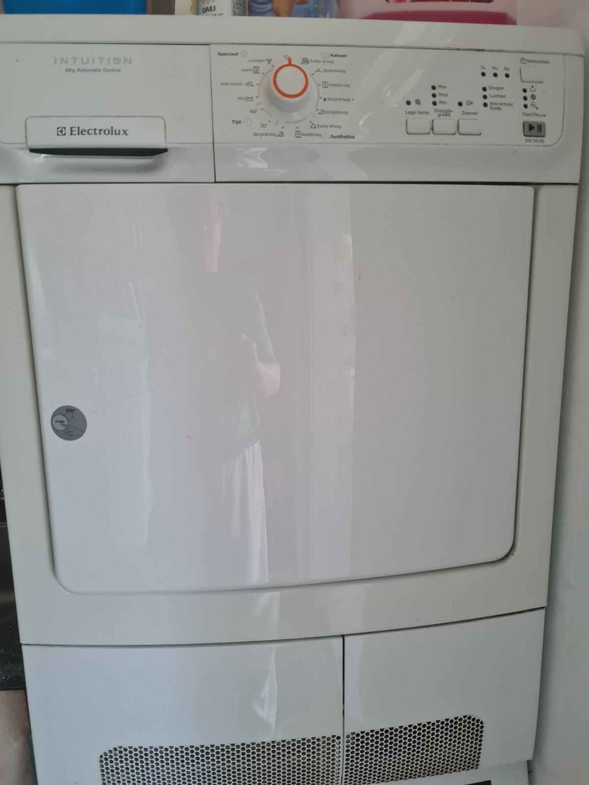 Electrolux Intuition Condensdroger 6kg, Witgoed en Apparatuur, Wasdrogers, 6 tot 8 kg, Gebruikt, Ophalen of Verzenden, Voorlader