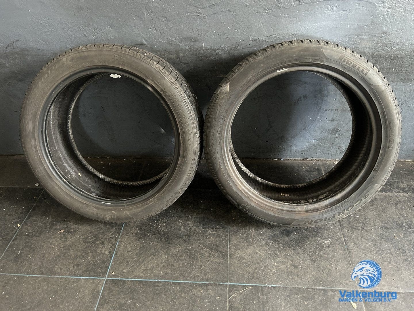 6mm! Winterbanden 285/40R21 Pirelli Sottozero Winter, Gebruikt, -, 285 mm, -