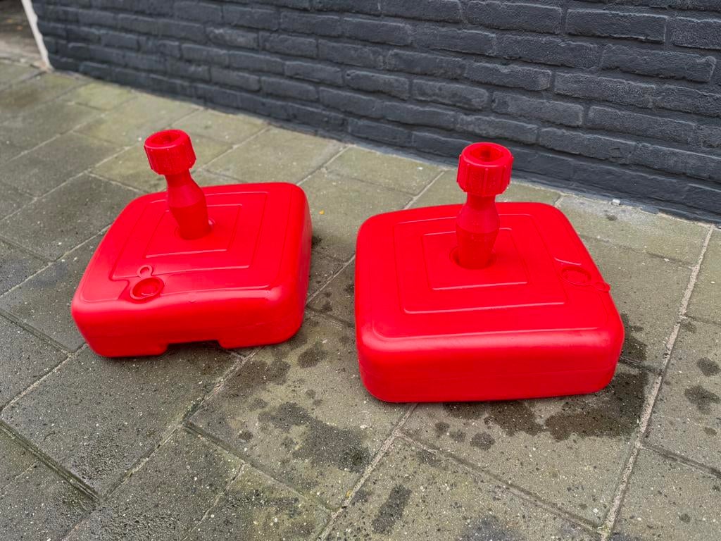 26x Parasol voet (water/zand gevuld), Ophalen, Nieuw, Minder dan 1 meter, Parasolvoet