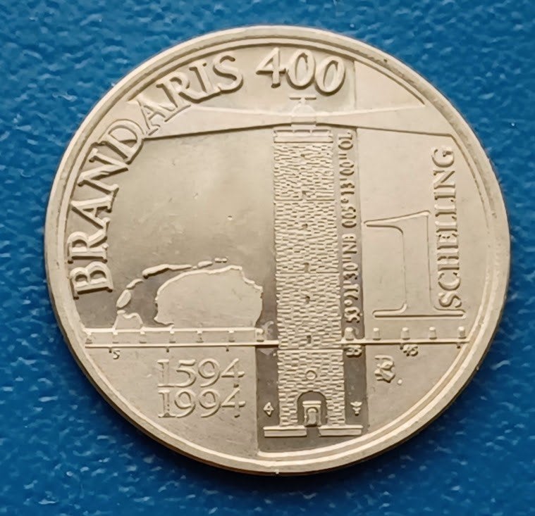 Terschelling 1 Schelling 1994 - 400 jaar Brandaris, Postzegels en Munten, Verzenden, Overige materialen, Nederland