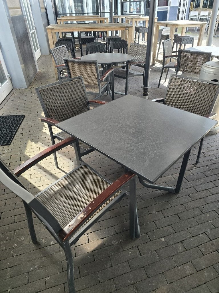 Terrasmeubilair, Ophalen, Gebruikt, Meer dan 8 zitplaatsen, Tuinset