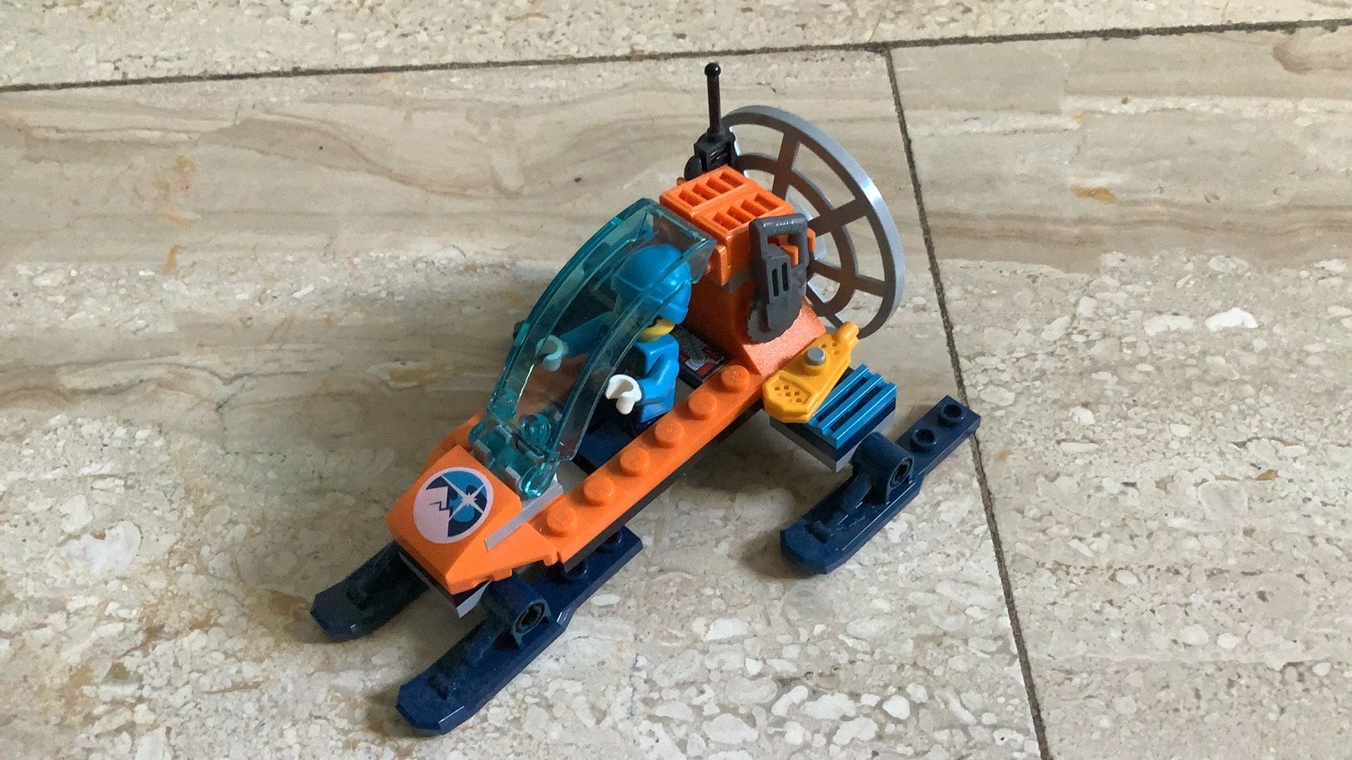 Lego sneeuw scooter 60190, Ophalen of Verzenden, Zo goed als nieuw