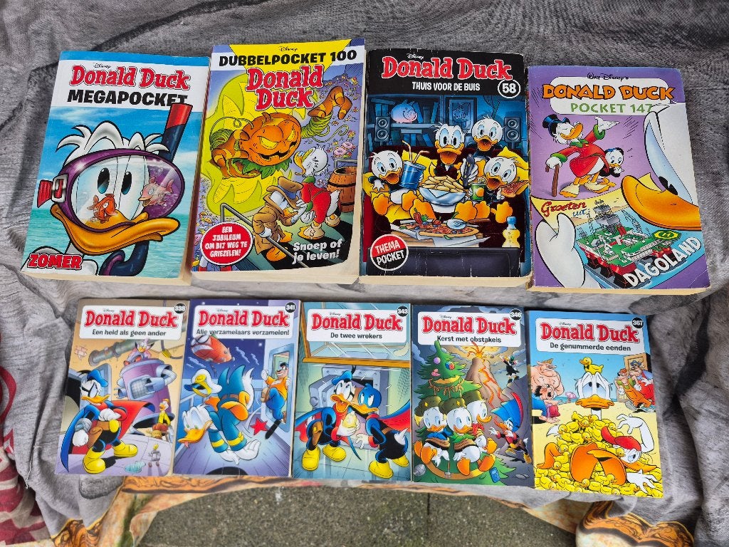 Donald Duck pocket , nr. 274, 294, 296, 300, 304, 305, 314, Boeken, Meerdere stripboeken, Ophalen, Zo goed als nieuw, Donald Duck