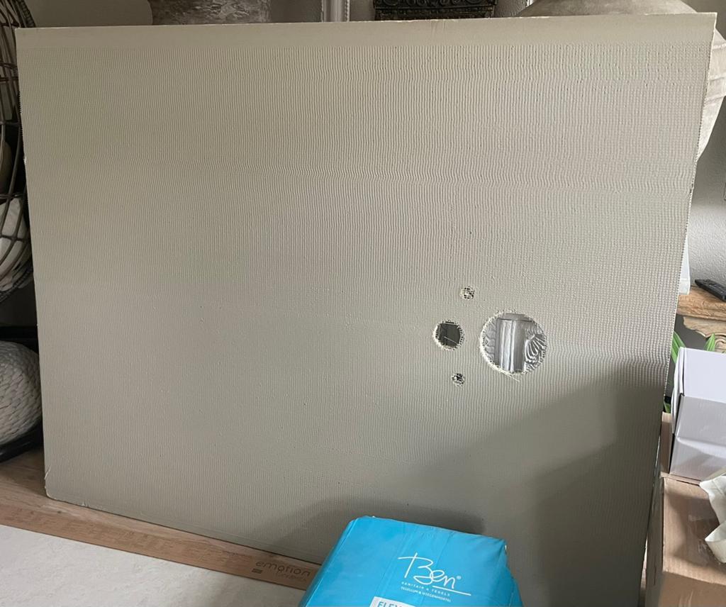 Ben XPS montageplaat voor inbouwreservoirs - toilet plaat, Doe-het-zelf en Verbouw, Sanitair, Ophalen, Nieuw, Toilet