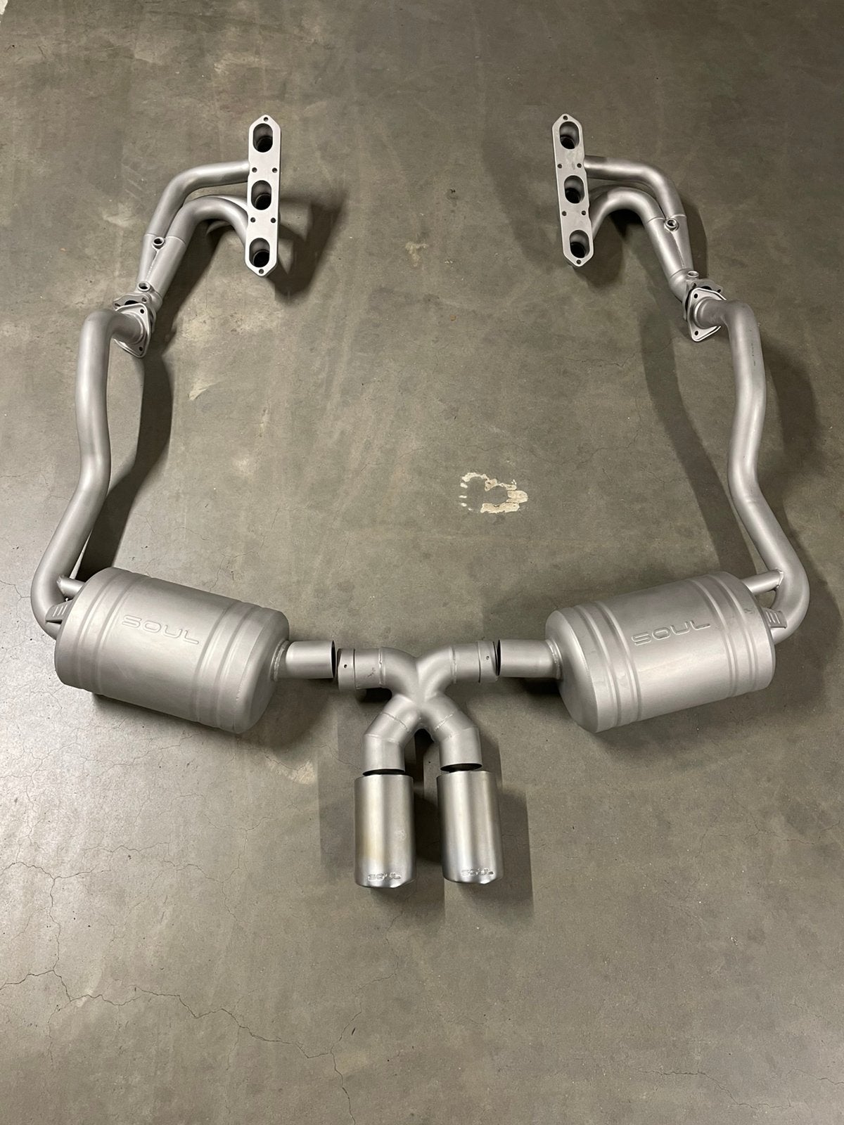 Porsche Cayman / Boxster Soul Performance uitlaatsysteem, Auto-onderdelen, Uitlaatsystemen, Ophalen, Gebruikt, Porsche