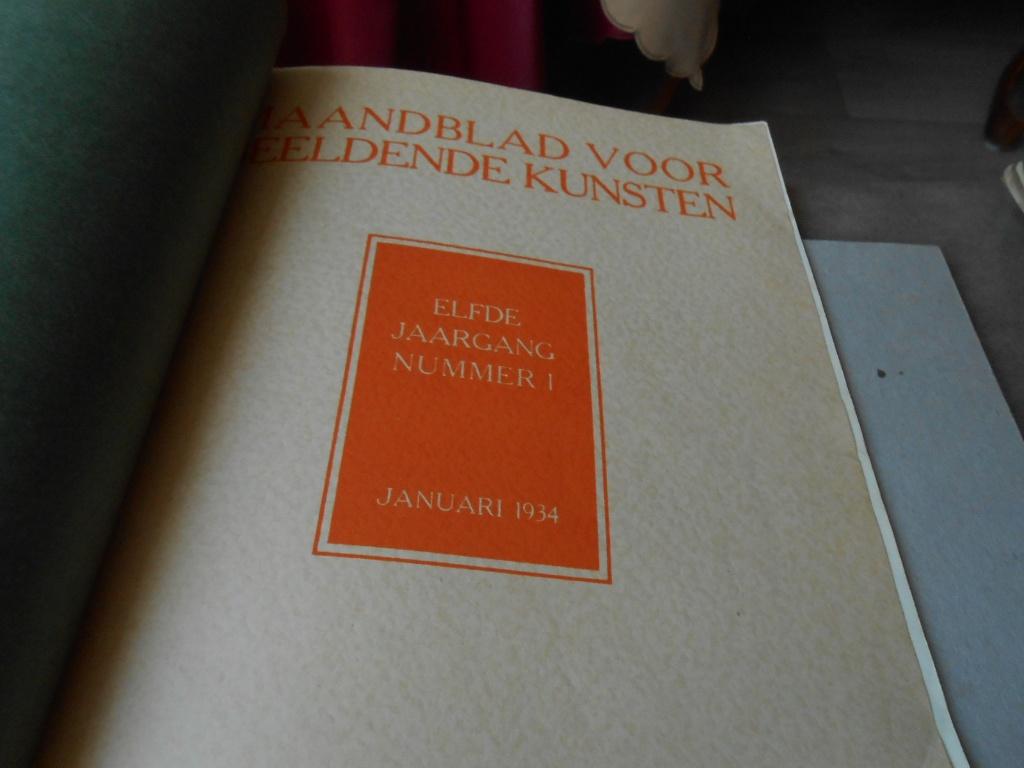 MAANDBLAD  VOOR BEELDENDE  KUNSTEN, Ophalen of Verzenden, 1920 tot 1940, Nederland, Tijdschrift