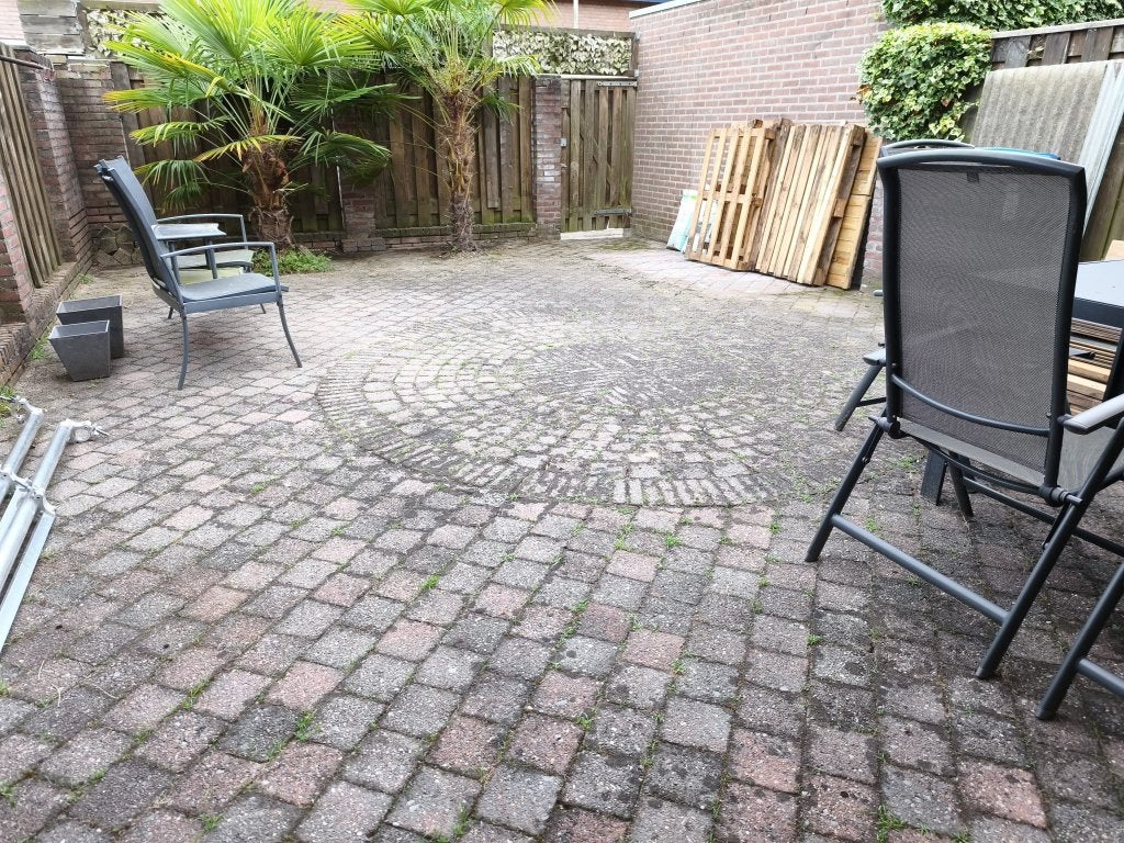 Terrastegels 45m² van 14x14cm gratis af te halen, Tuin en Terras, Tegels en Klinkers, Ophalen, Gebruikt, 10 m² of meer, Beton