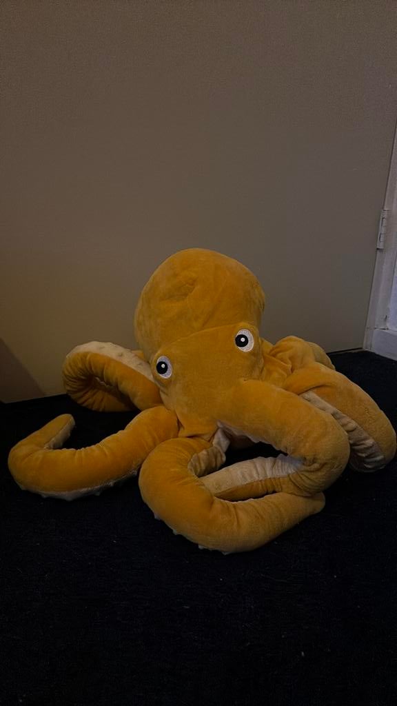 Octopus knuffel, Kinderen en Baby's, Speelgoed | Knuffels en Pluche, Ophalen of Verzenden, Overige typen