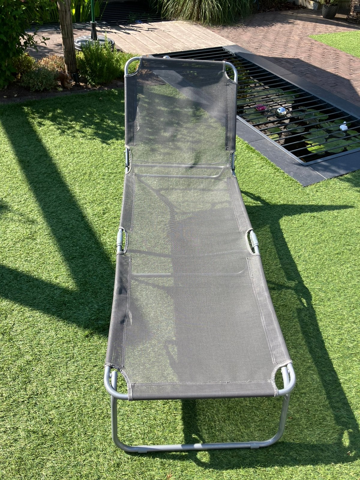Ligbed stretcher vouwbed, Ophalen, Gebruikt, Aluminium