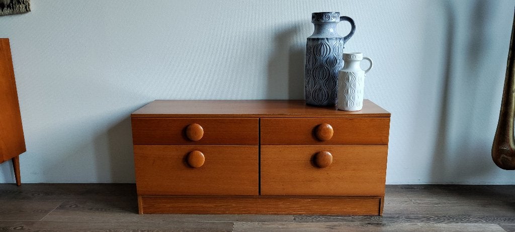 Vintage Deens dressoir/ladekast/klepkast, Ophalen