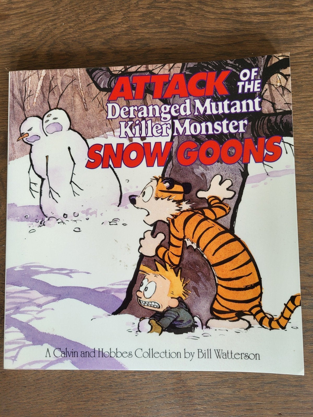 Calvin en Hobbes: Attack of the Deranged Mutant Killer Mon.., Eén stripboek, Ophalen of Verzenden, Zo goed als nieuw, Bill Watterson