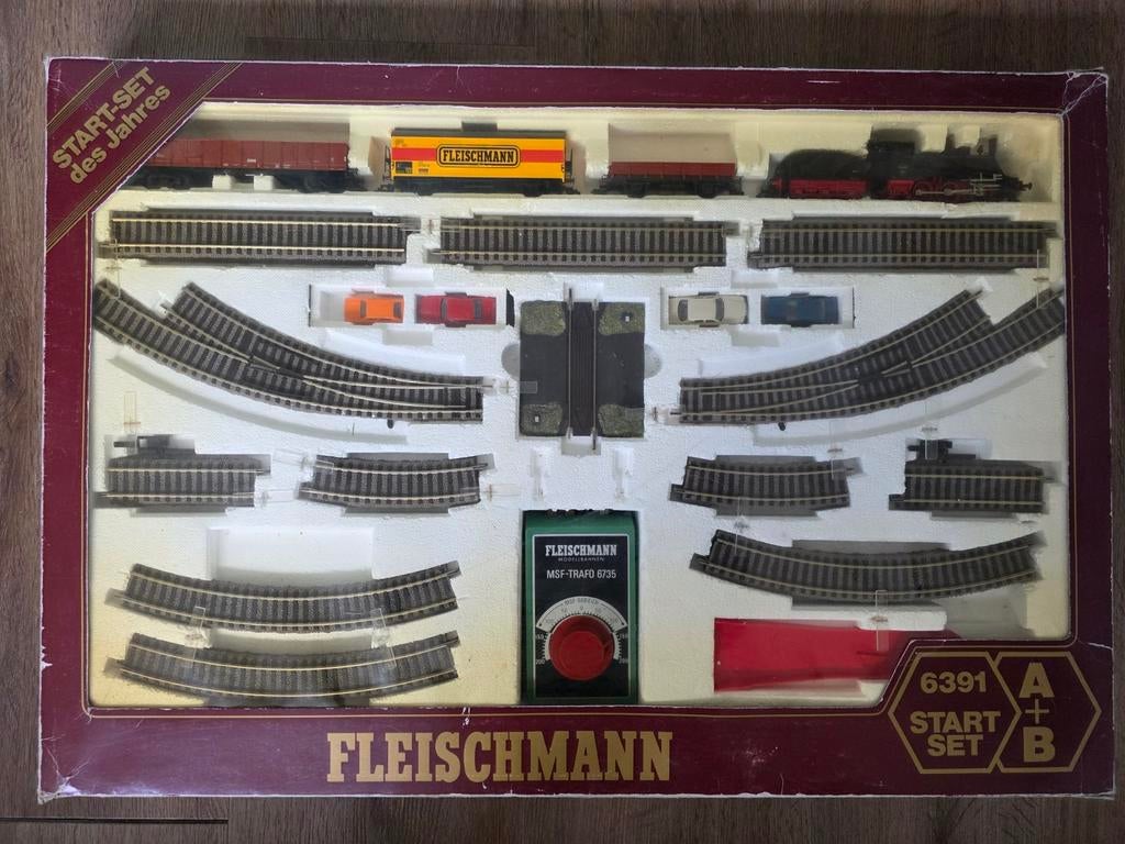 Fleischmann Startset 6391 A+B H0 Treinset, Hobby en Vrije tijd, Ophalen of Verzenden