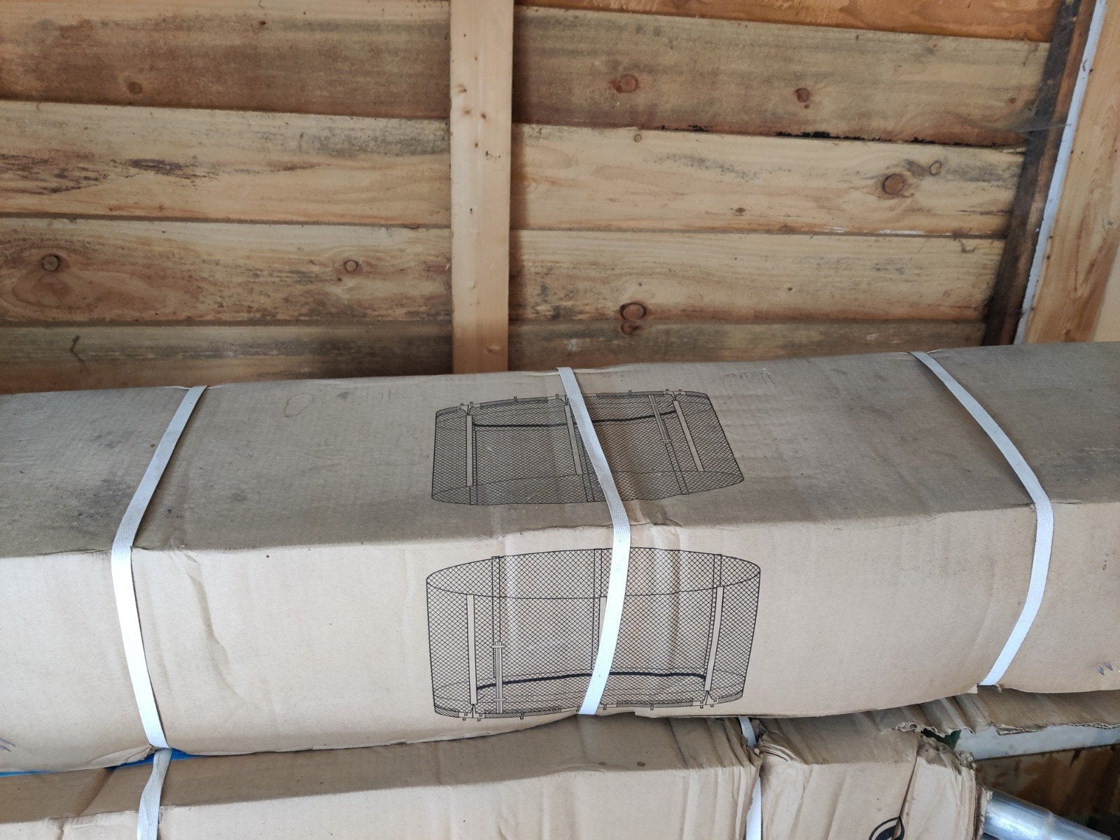 Veiligheidsnet voor InGround trampoline 305cm (nieuw), Ophalen, Nieuw