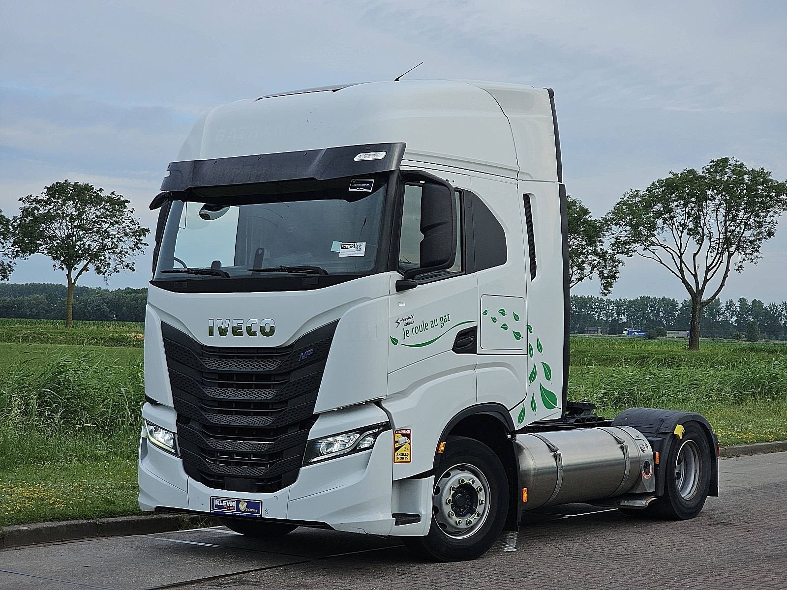 IVECO S-WAY AS440S46 lng, Auto's, Vrachtwagens, Automaat, 460 pk, Euro 6, Wit
