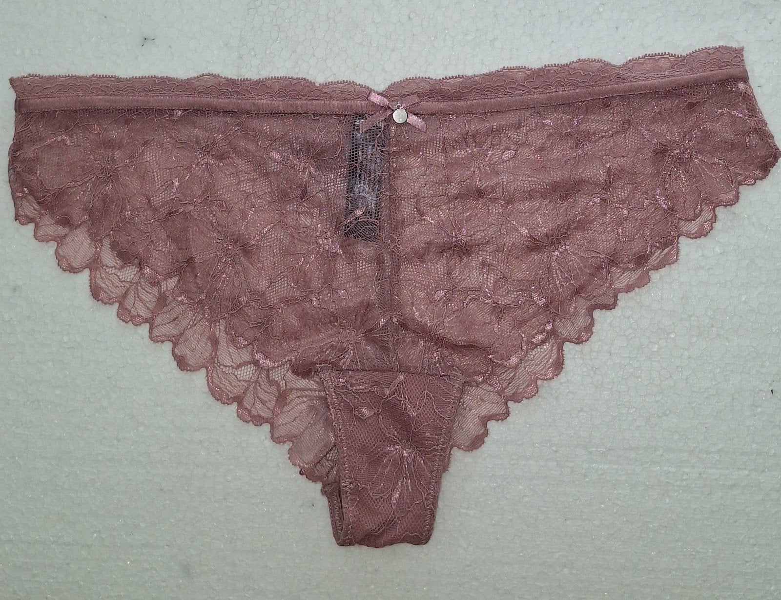 Sexy roze transparant broekje van Zeeman maat L (42-44), Verzenden, Roze, Slip