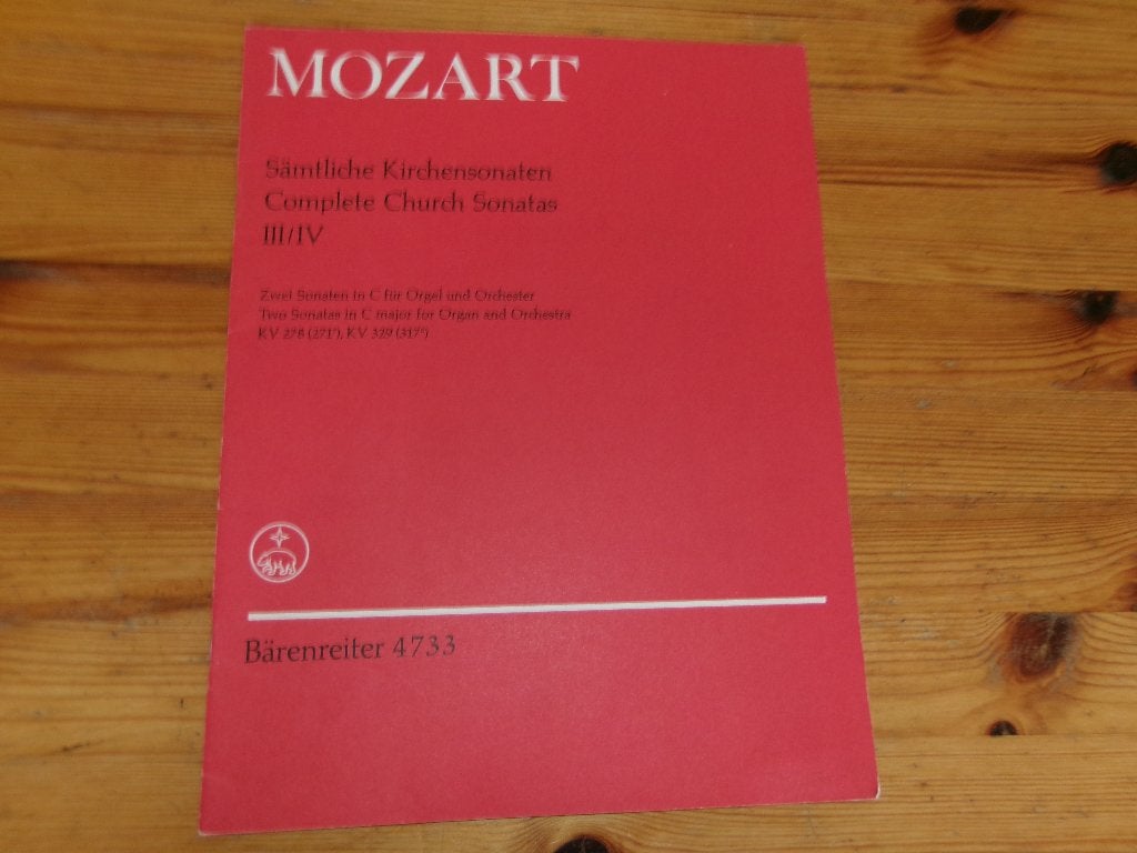 Mozart - samtliche kirchensonaten 3 / 4, Gebruikt, Klassiek, Ophalen of Verzenden, Viool of Altviool