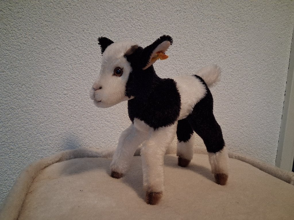 Steiff geit, Verzamelen, Verzenden, Zo goed als nieuw, Stoffen beer, Steiff
