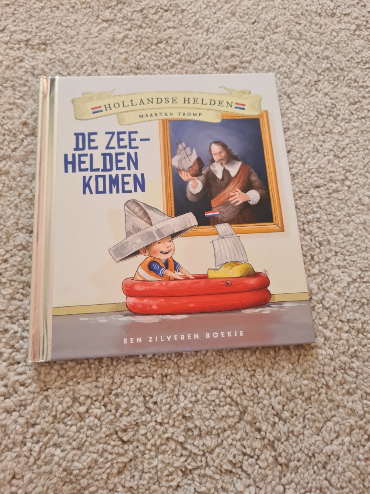 Maarten Tromp - De Zeehelden Komen (Zilveren Boekje), Ophalen of Verzenden, Zo goed als nieuw, Maarten Tromp, Fictie algemeen