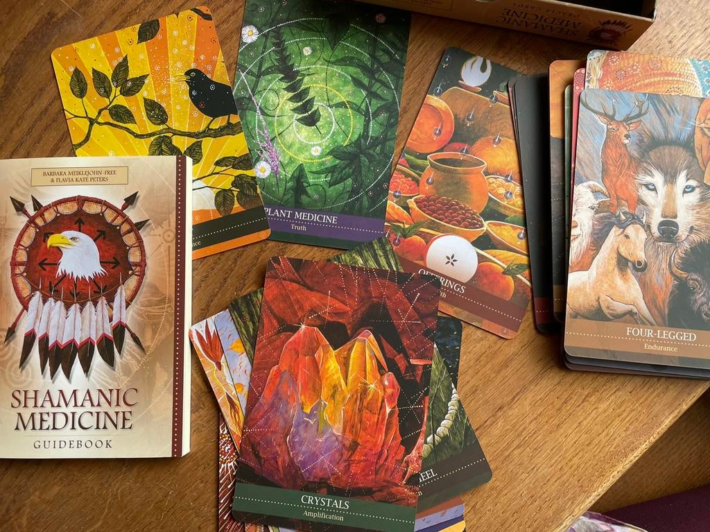 Shamantic Medicine Oracle Cards, Ophalen of Verzenden, Zo goed als nieuw, Tarot of Kaarten leggen, Overige typen