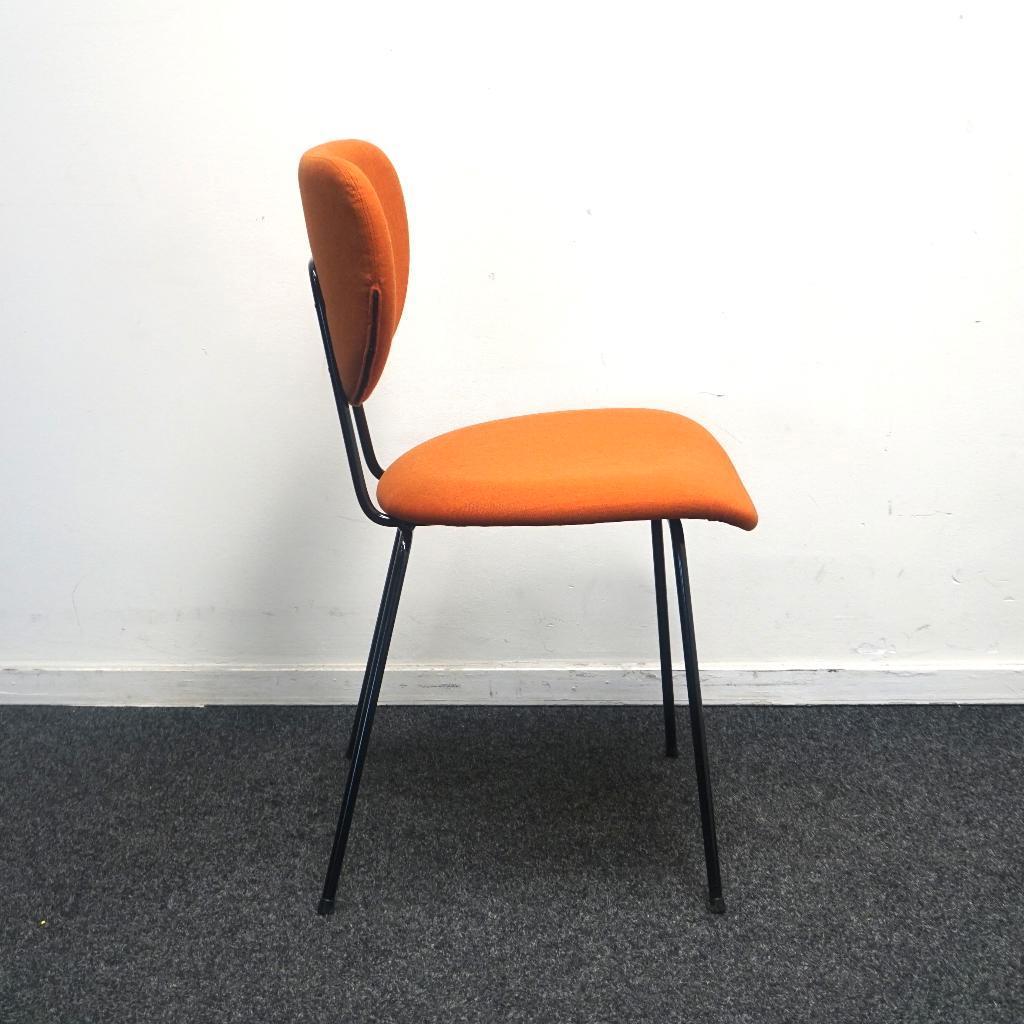 Gispen 101 Design Stoelen |Oranje | Lensvelt | Eetkamerstoel, Gebruikt, Overige kleuren, -, -