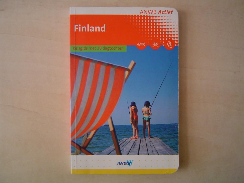 reisgids Finland  serie ANWB Actief, Gelezen, Verzenden, Europa, Reisgids of -boek