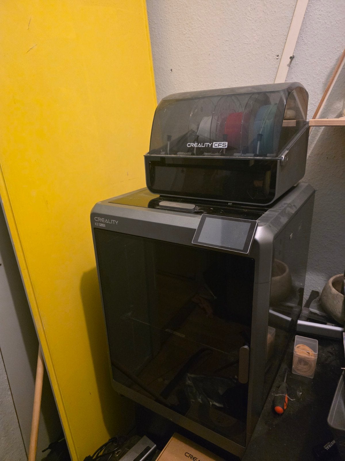 Creality K2 Plus 3D-printer met CFS filamentstation, Computers en Software, 3D Printers, Ophalen, Ingebouwde Wi-Fi, Zo goed als nieuw