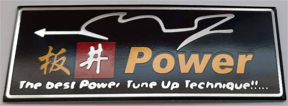 Mugen Power aluminium plaatje, Verzenden